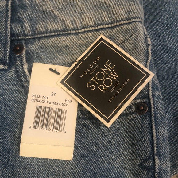 Volcom “Stone Row” Straight & Destroyed Jeans - Picture 4 of 4